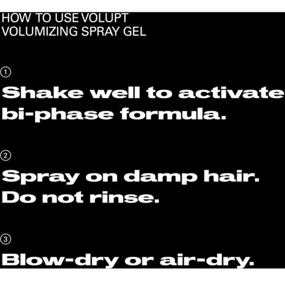 Volupt Volumizing Spray Gel
