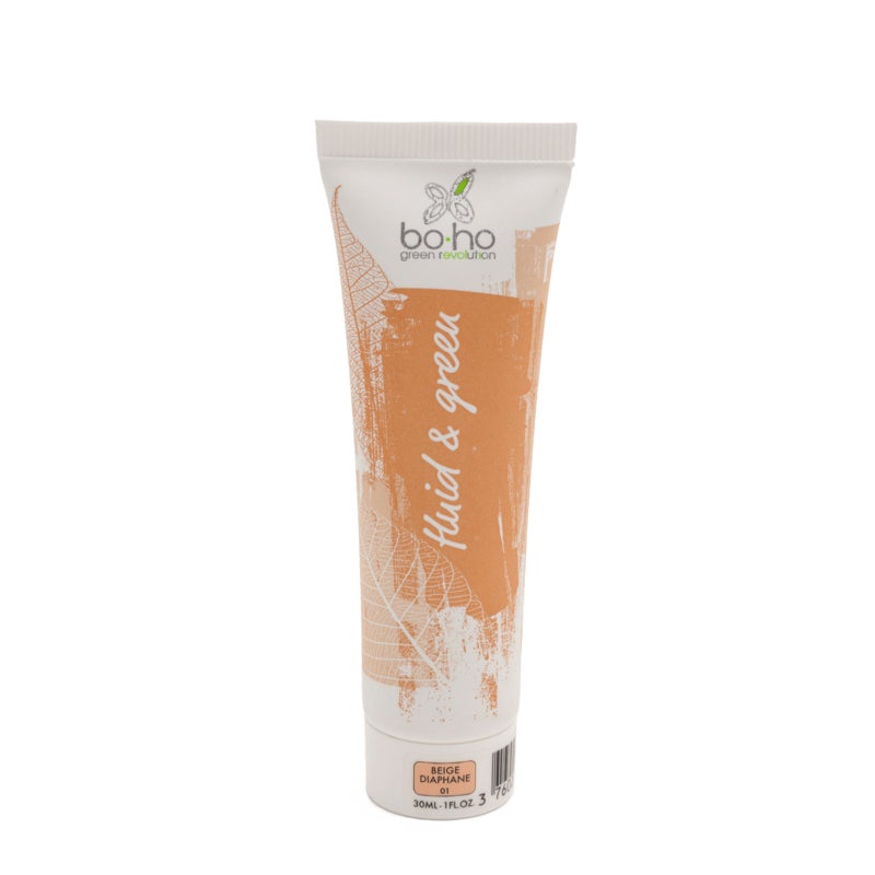Boho Green Make Up Liquid Foundation Beige Diaphane