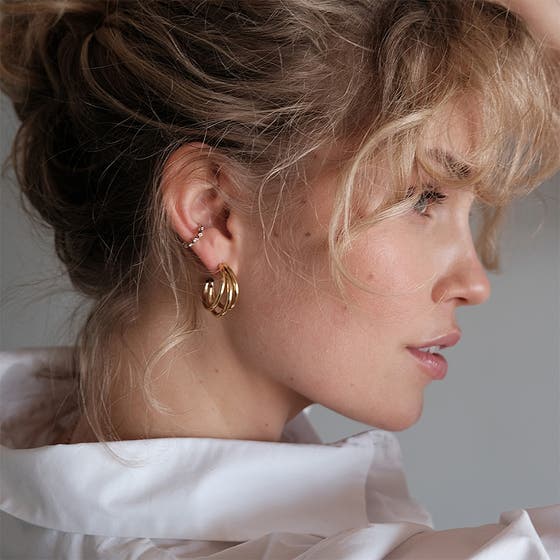 Triple Creol Earring