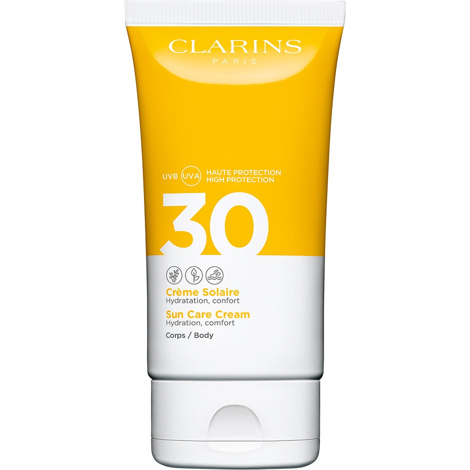 Köp Clarins Sun Care Cream For Body SPF30, SPF30 150 ml Clarins Solskydd fraktfritt