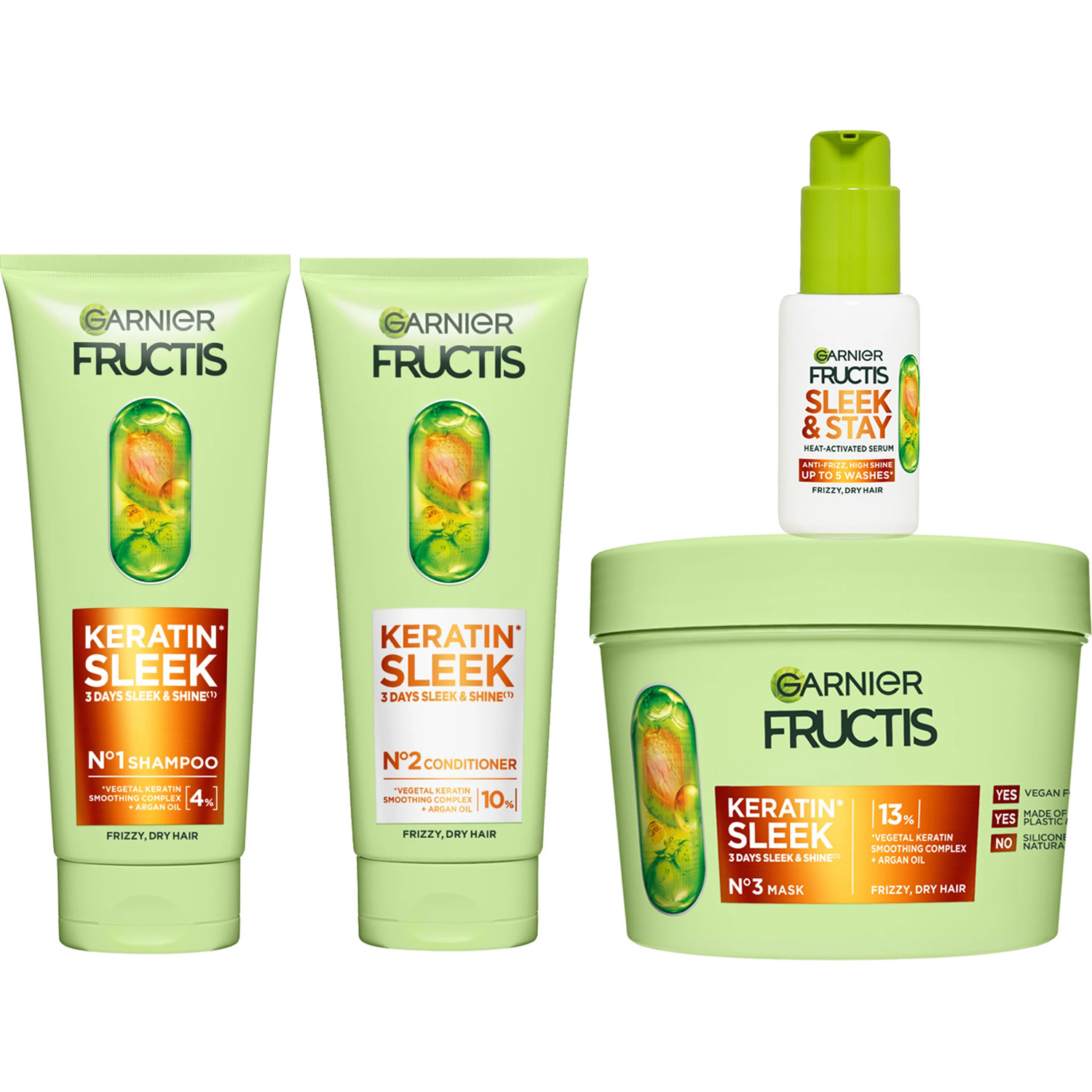 Fructis Keratin Sleek Qartet