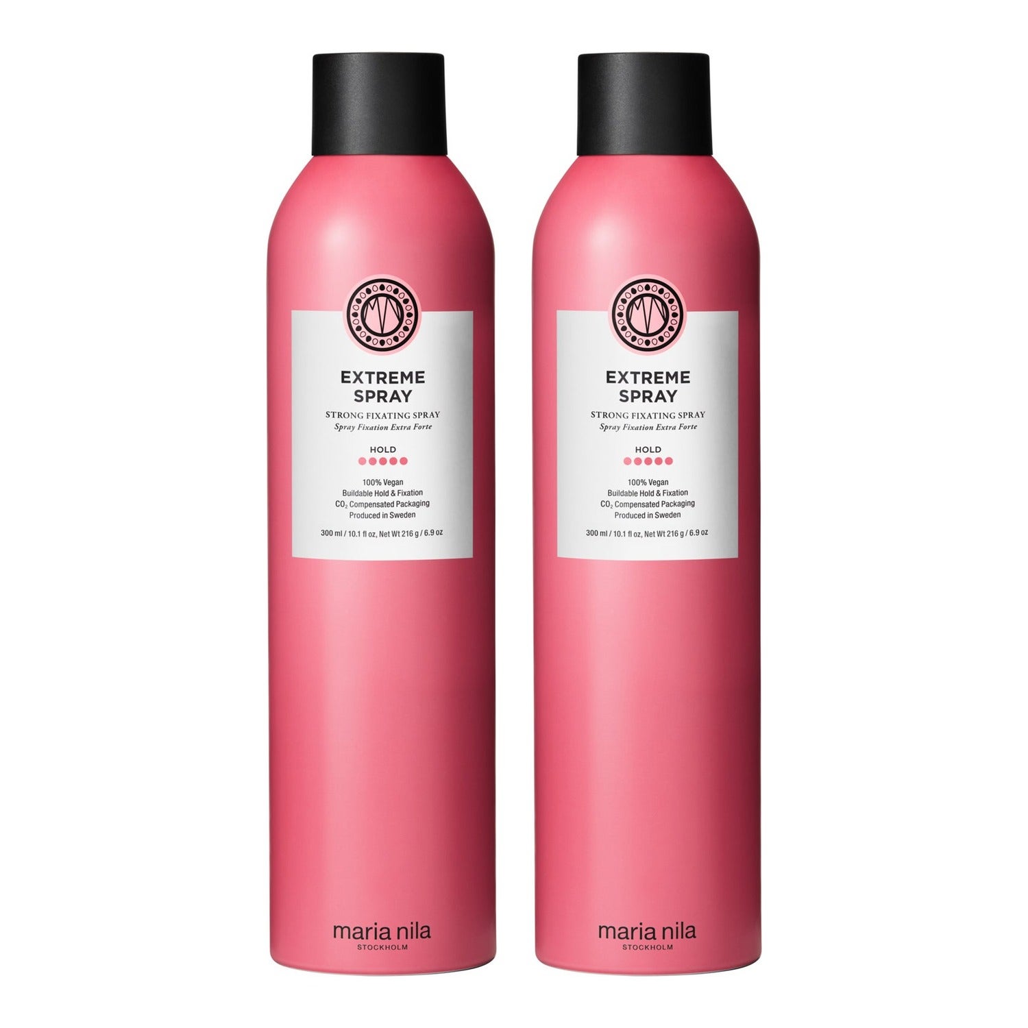 Maria Nila Extreme Spray Duo 2x300ml Spray Fixation Extra Forte - 600 ml
