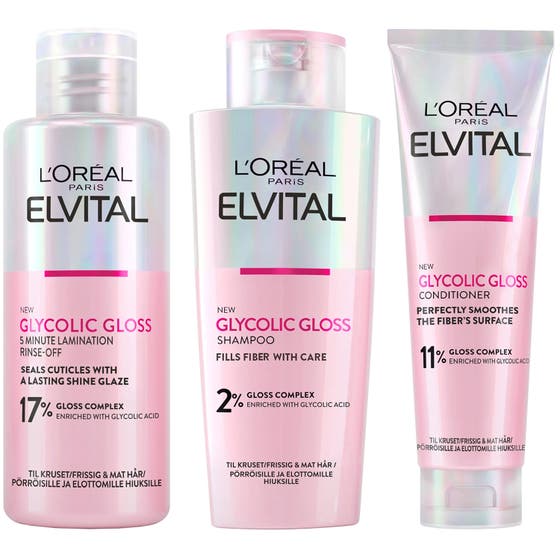 Elvital Glycolic Gloss Trio