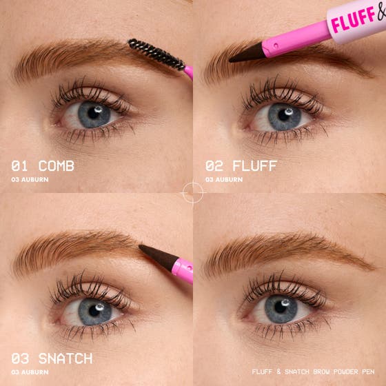 Fluff & Snatch Brow Powder Pen