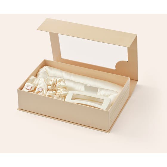 Heatless Curls in Mulberry Silk Large