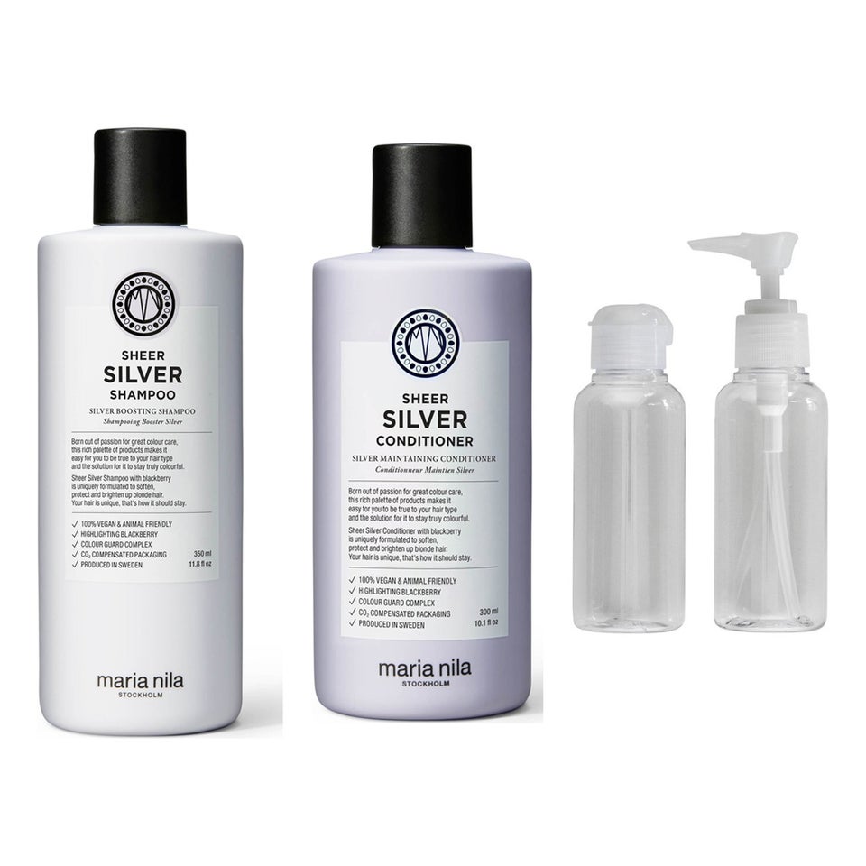 Sheer Silver Kit Shampoo 350 ml, Conditioner 300 ml & Travel Bottle