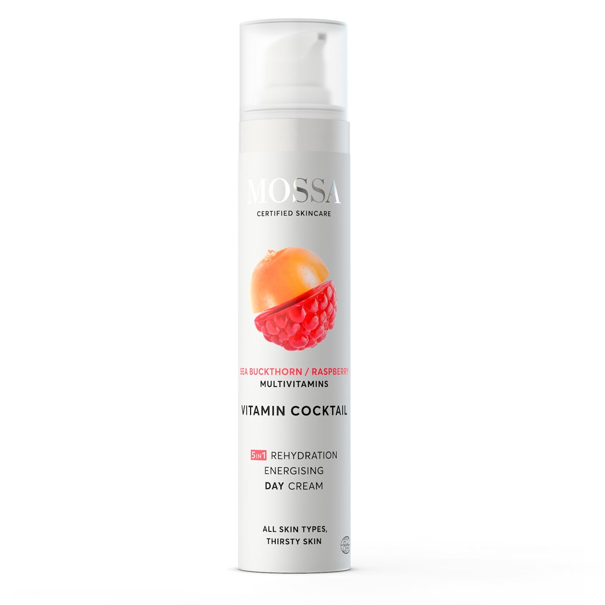 MOSSA Vitamin Cocktail 5in1 Rehydration Energising Day Cream ansiktskräm & serum dam