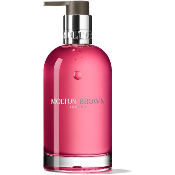 Fiery Pink Pepper Fine Liquid Hand Wash Glass Bottle