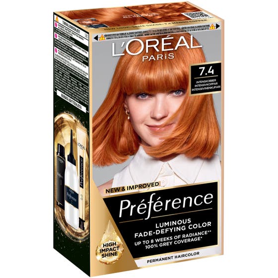 Préférence Permanent Coloration For All Hair Types