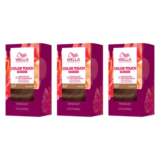 Chocolate Brown Hair Color Trio