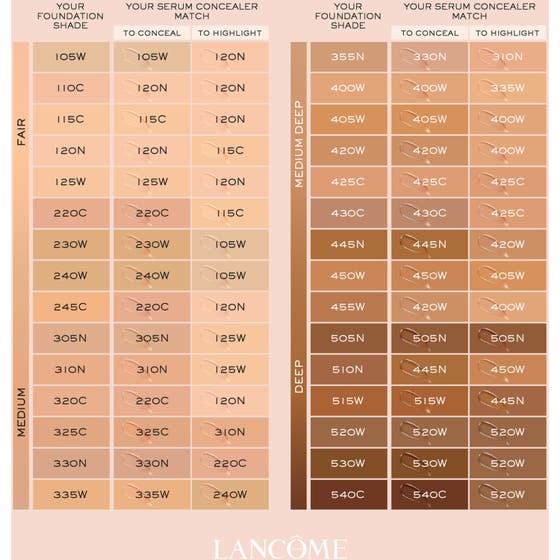 Teint Idole Ultra Wear Care & Glow Serum Concealer 400W