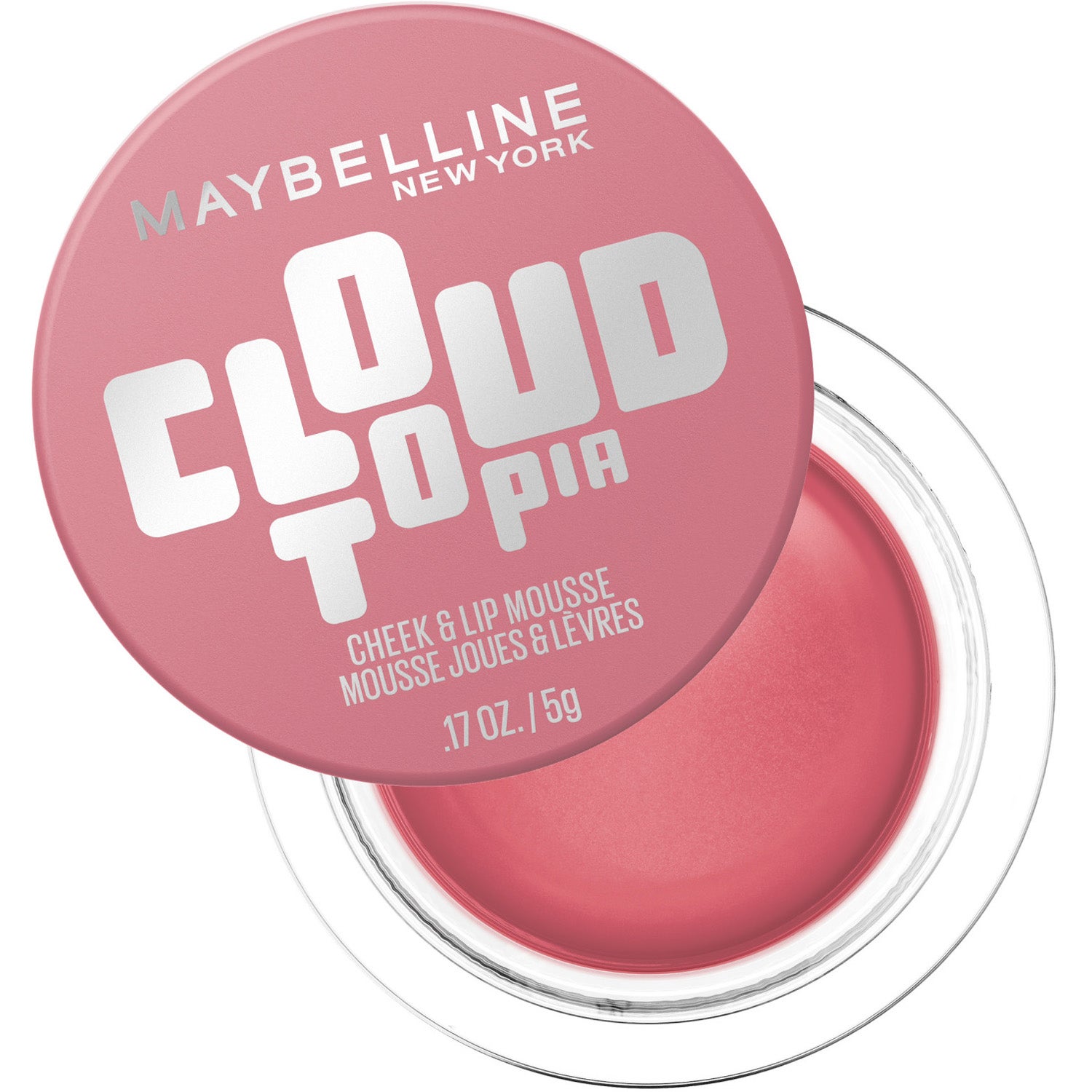 Maybelline Cloudtopia Cheek & Lip Mousse 8 Enchanted Mauve - 5 g billede