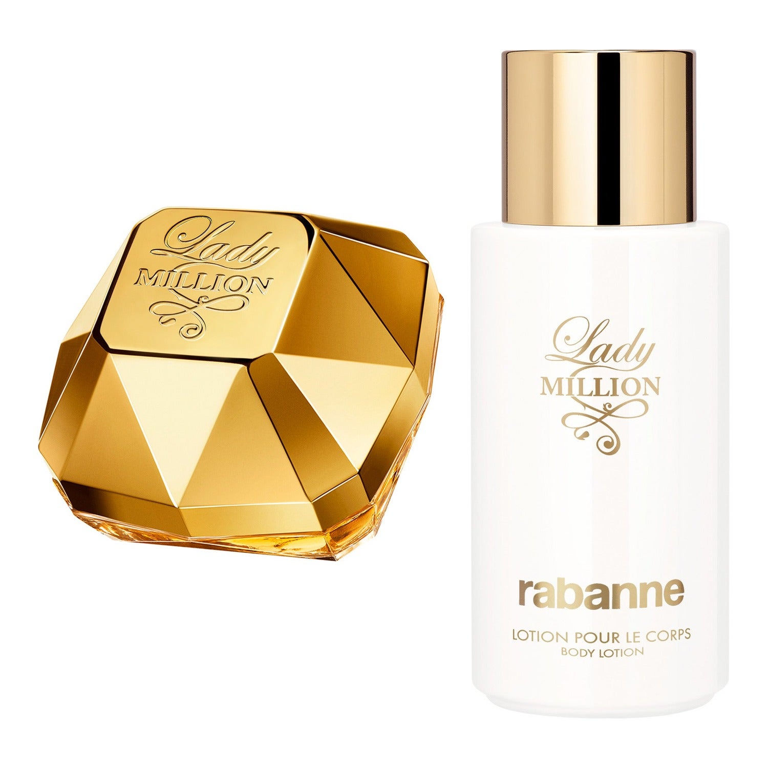 RABANNE Lady Million Set EdP 50ml, Body Lotion kroppsspray & deo dam – bild 3