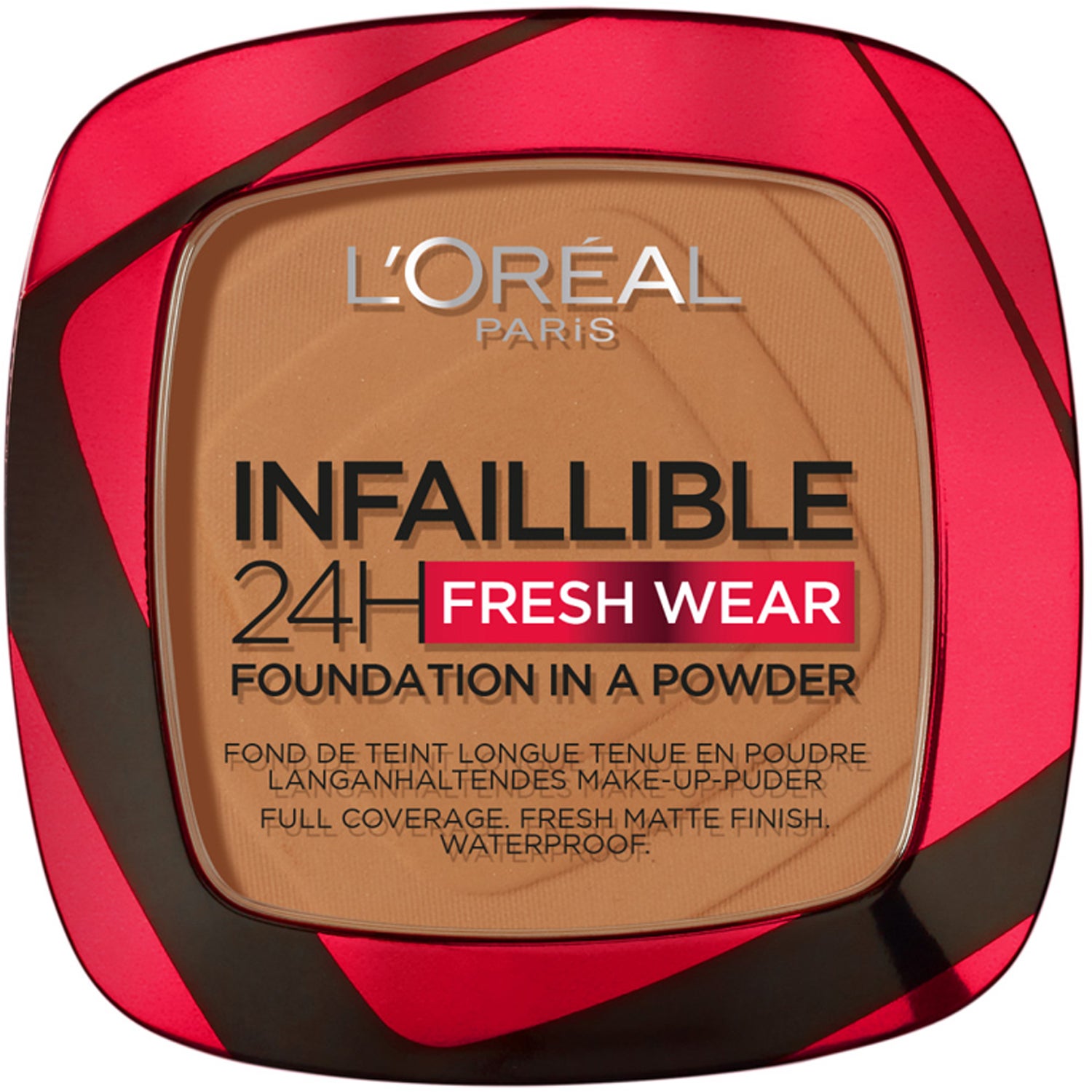 L'Oréal Paris Infaillible 24H Fresh Wear Foundation in a Powder 355 Sienna 9 g