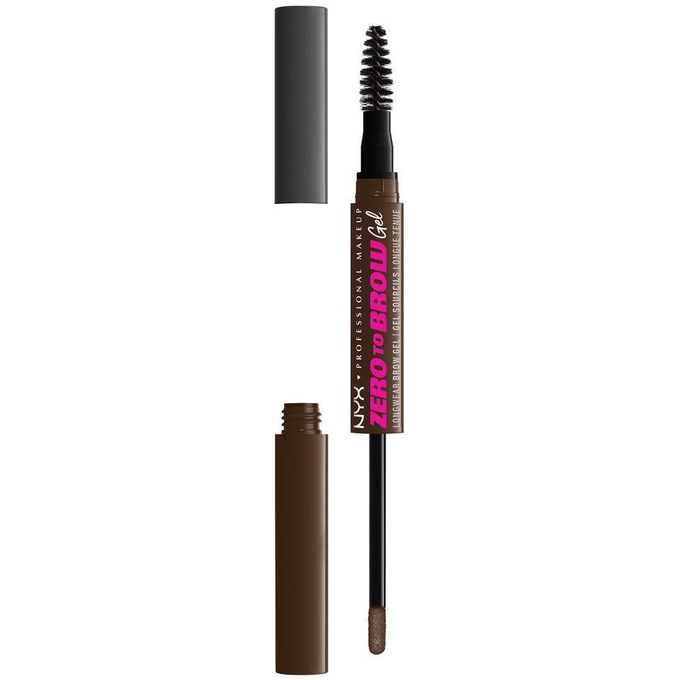 Zero To Brow Longwear Brow Gel Black 08 2 g
