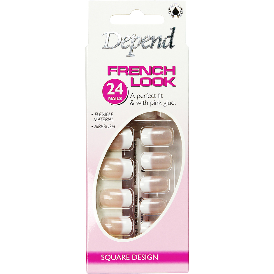French Look 3 Artificial Nails