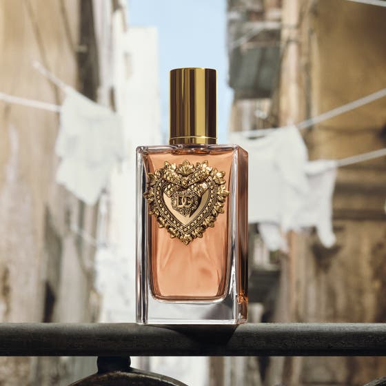 Dolce & Gabbana Devotion Eau de Parfum 150 ml Refill damparfym med kanderad citrus i solljus