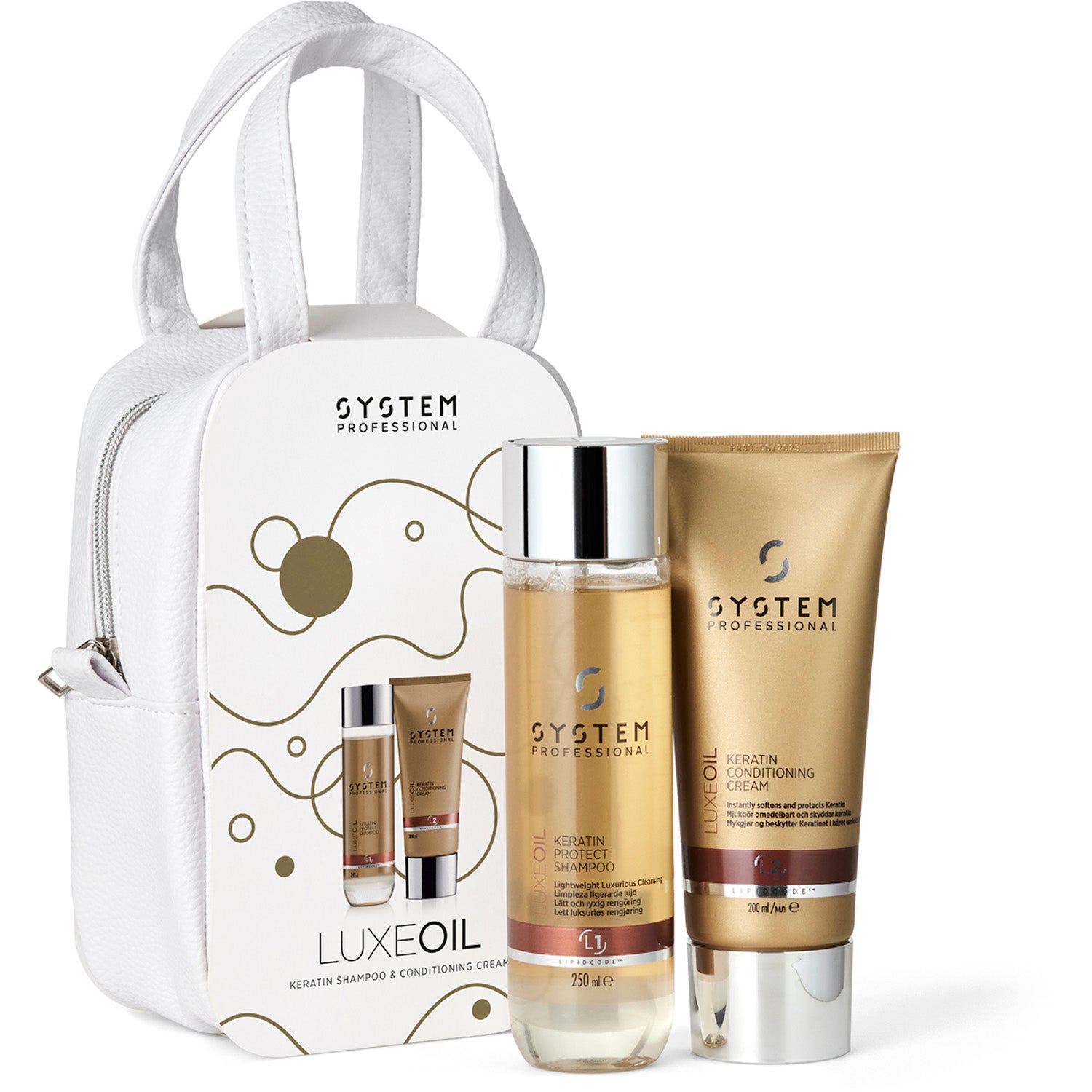 Produktfoto för System Professional LuxeOil Gift Set 450 ml