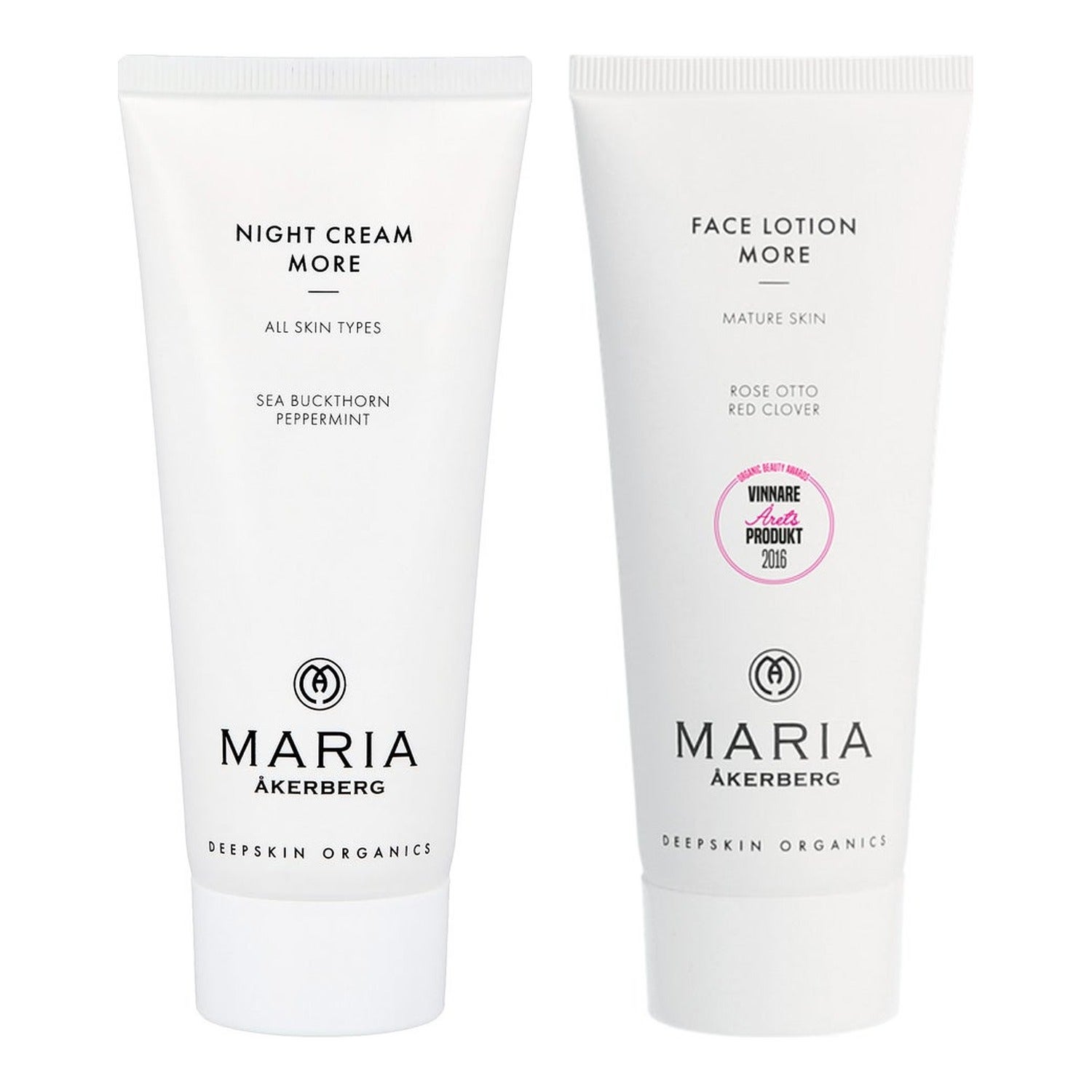 Maria Åkerberg Face Lotion More & Night Cream More Day Cream 100 ml & Night Cream 100 ml - 200 ml