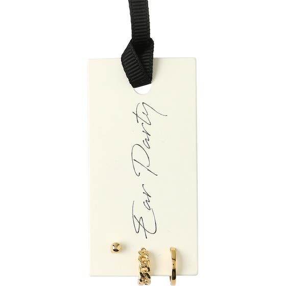 Knot And Plain Hoop Ear Party