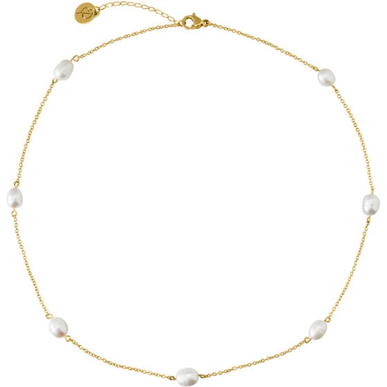 Perla Necklace Multi Gold