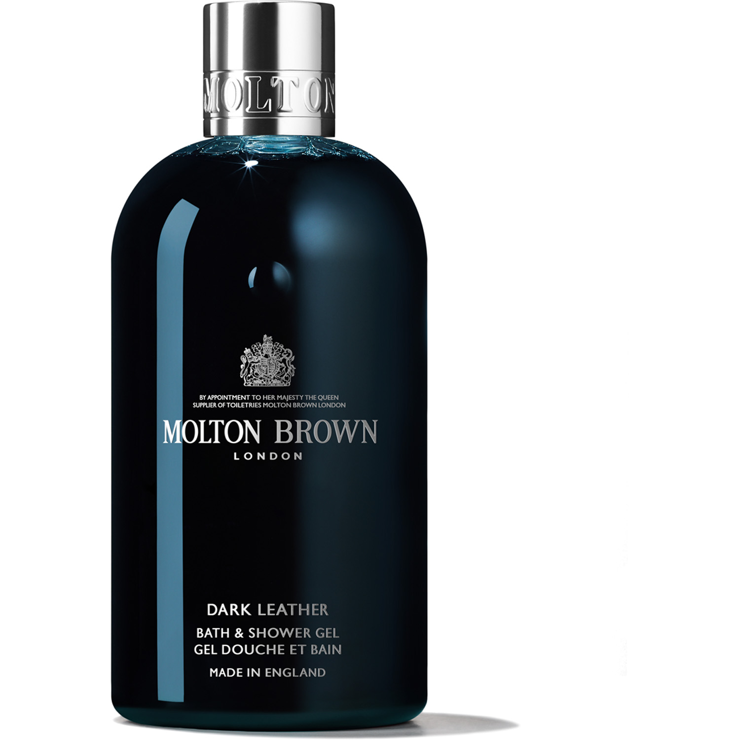 Dark Leather Bath & Shower Gel
