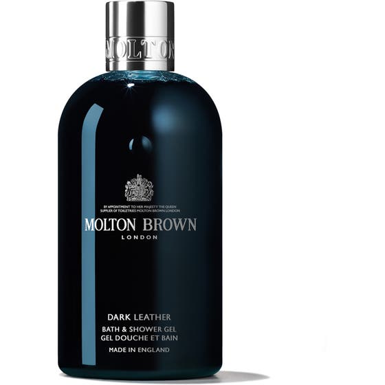 Dark Leather Bath & Shower Gel