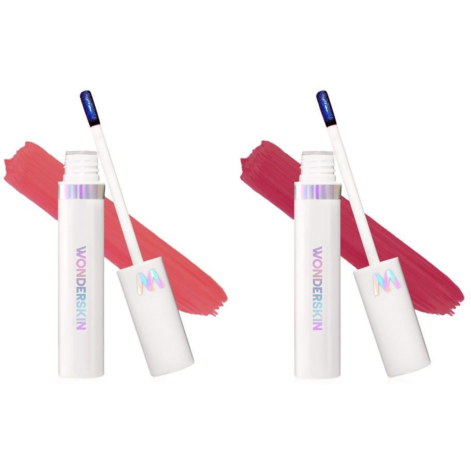 Wonderskin Wonder Blading Lip Stain Masque Cool & Toffee Rose Duo