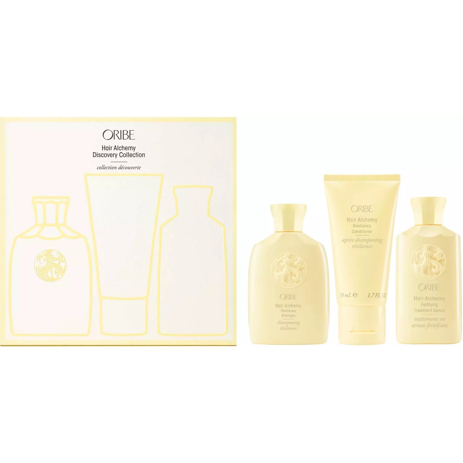 Oribe Hair Alchemy Discovery Collection schampo & balsam dam