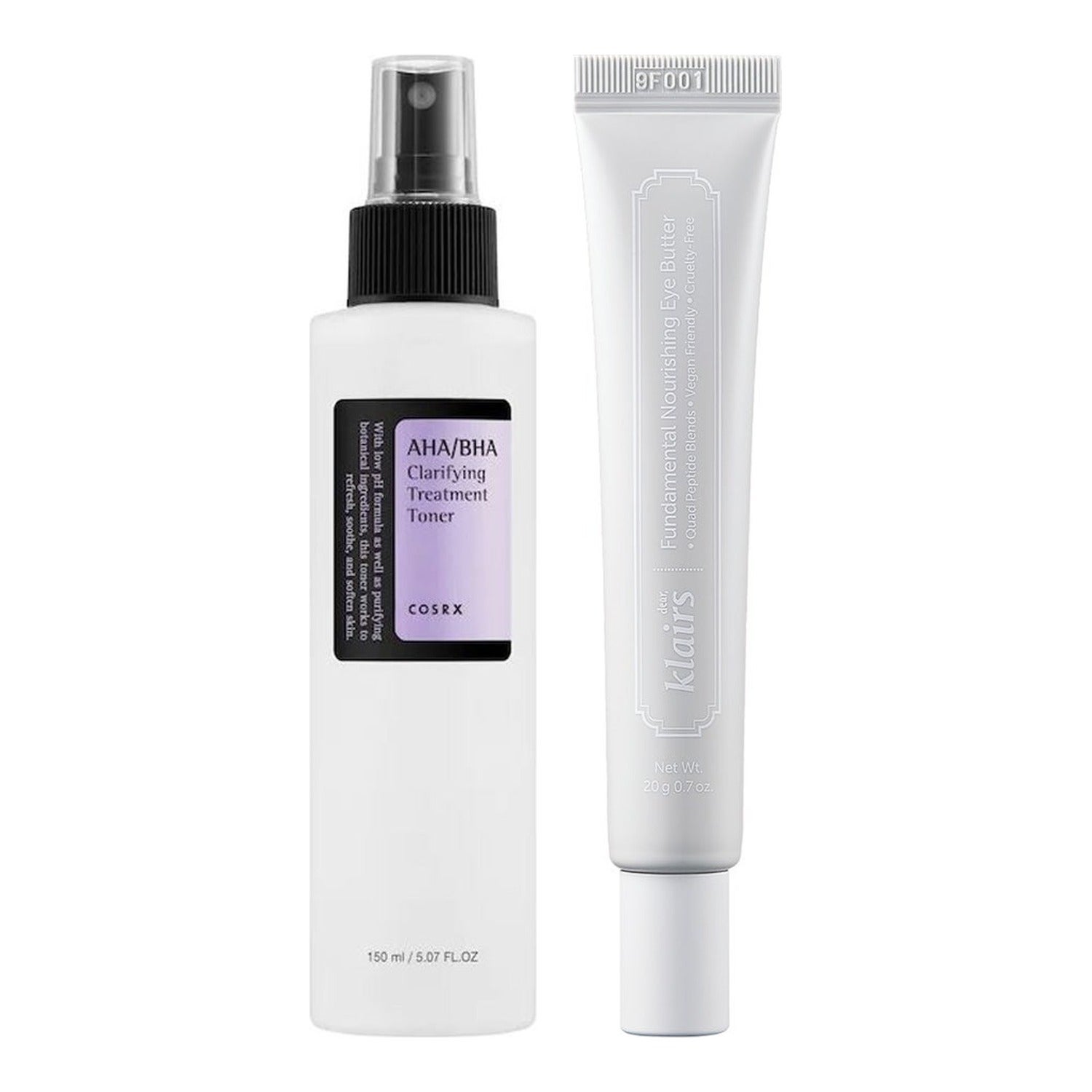 COSRX Clarify & Nourish Eye Essentials Treatment Toner 150 ml & Eye Cream 20 g