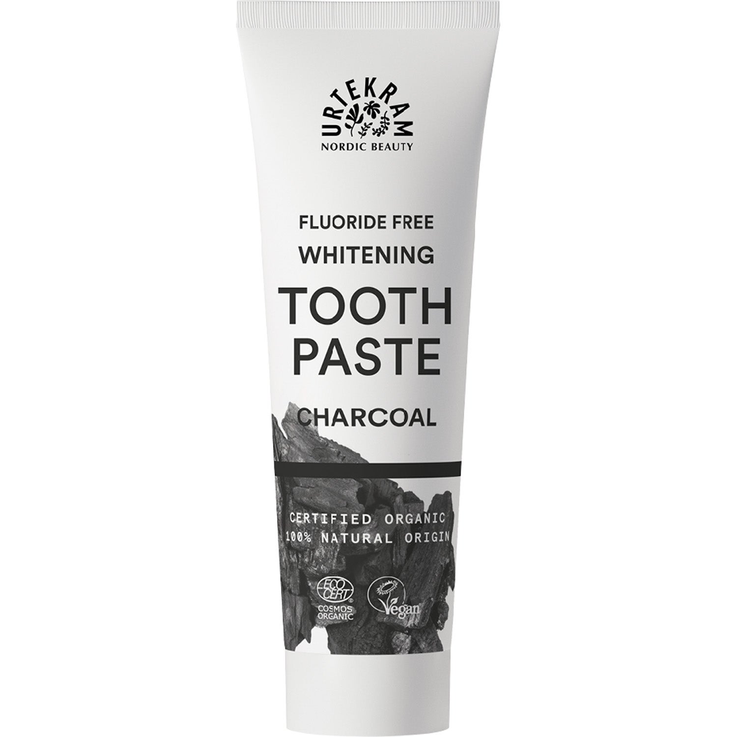 Urtekram Toothpaste Charcoal - 75 ml.