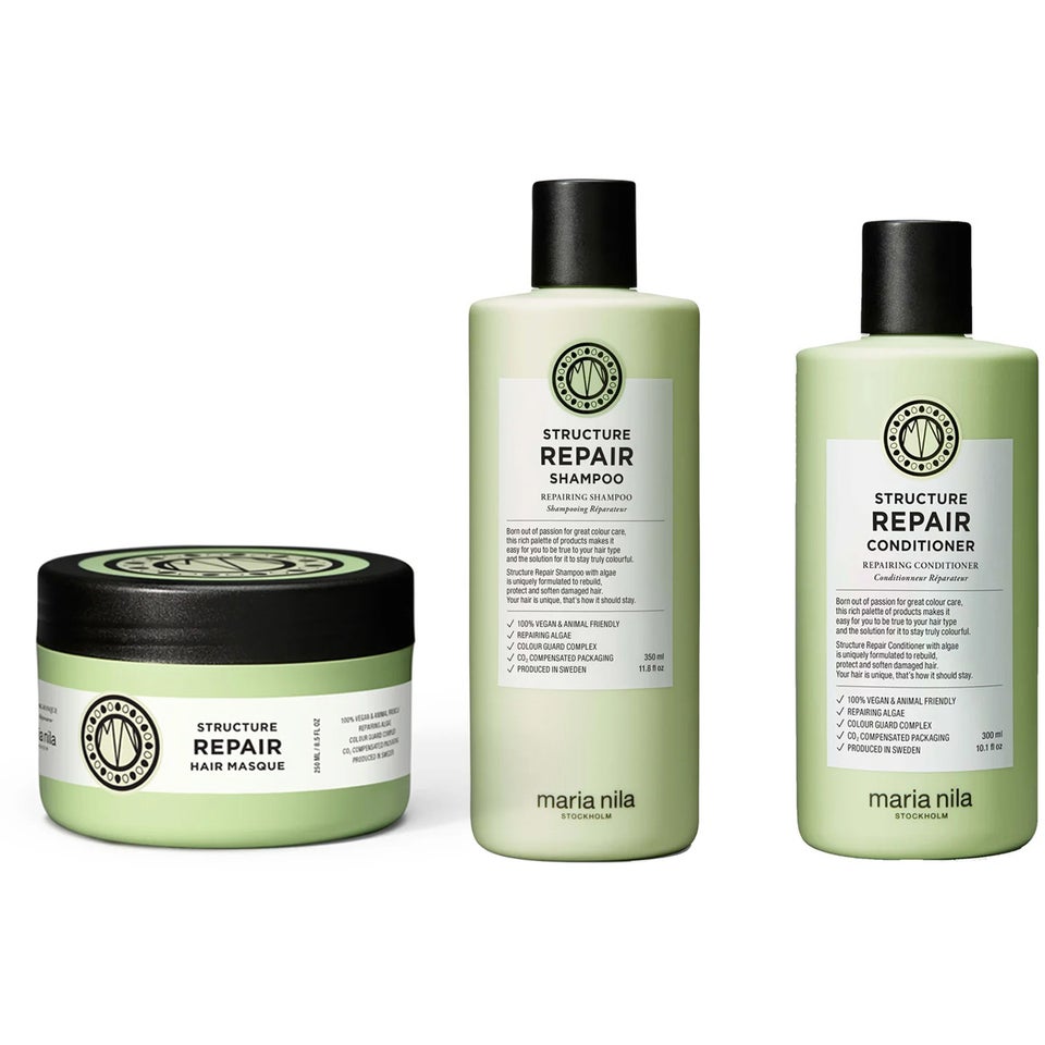 Structure Repair Trio Shampoo 350ml, Conditioner 300ml, Masque