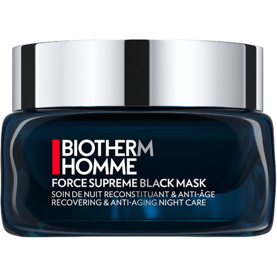 Homme Force Supreme Black Mask Recovering & Anti-Aging Night Care