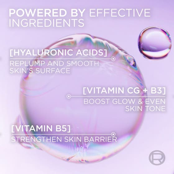 Revitalift Filler Glass Skin Liquid Cream