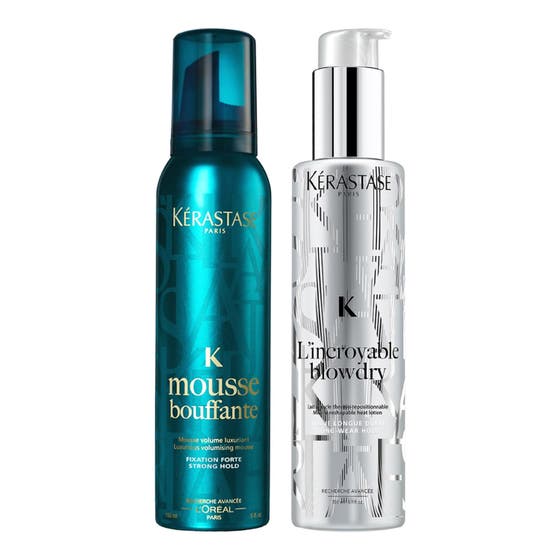 Mousse Bouffante & L'Incroyable Blow Dry Leave-In