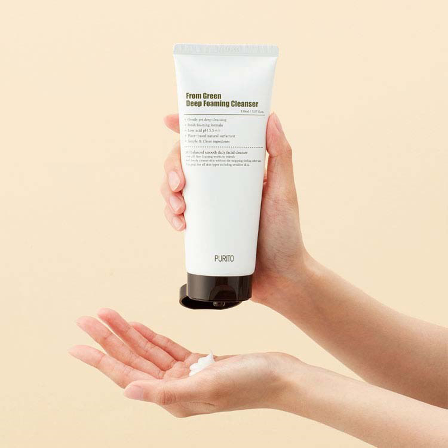 From Green Deep Foaming Cleanser