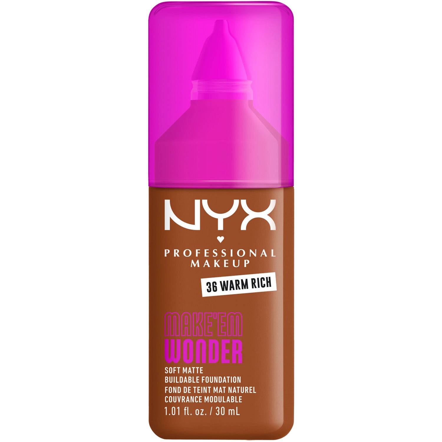 NYX Professional Makeup Make Em Wonder Foundation foundation & concealer dam – bild 7