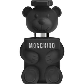 Moschino Toy Boy 2 Eau de Parfum 100 ml herrparfym i mattsvart flaska formad som en nallebjörn med silverdetaljer