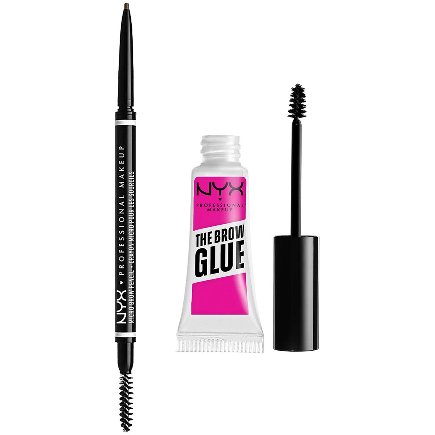 NYX Professional Makeup Brow Pencil + Glue Stick