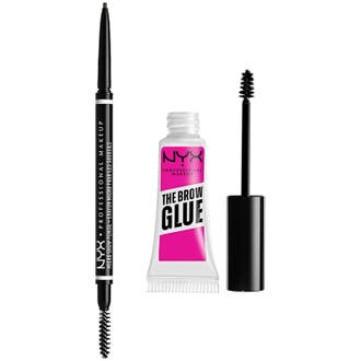 Brow Pencil + Glue Stick
