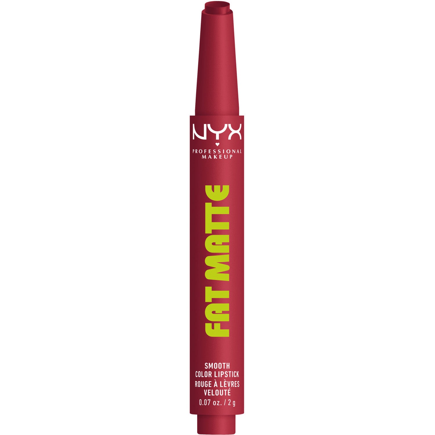 NYX Fat Matte Läppstift #plushin' Plum 2 gr läppsmink dam – bild 8