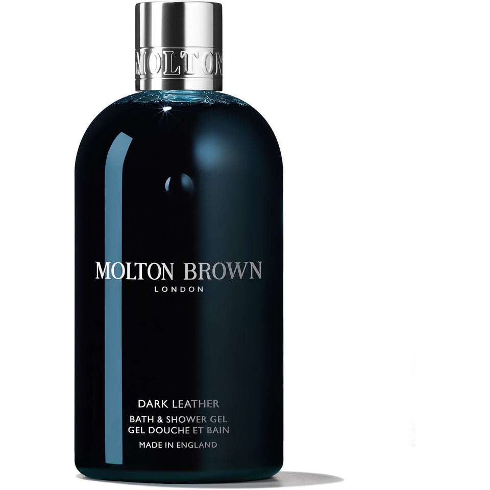 Dark Leather Bath & Shower Gel