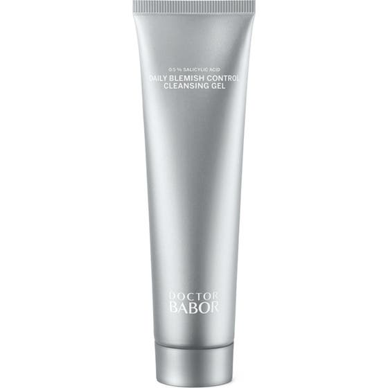 Doctor Babor Daily Blemish Control Cleansing Gel ansiktsrens med salisylsyre i en matt sølvfarget tube