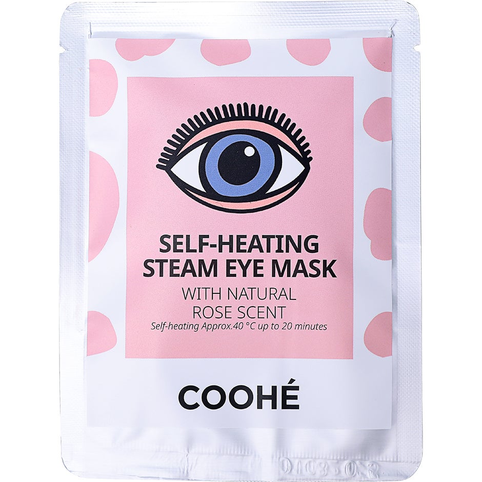 Coohé Self Heating Steam Eyemask Rose Scent