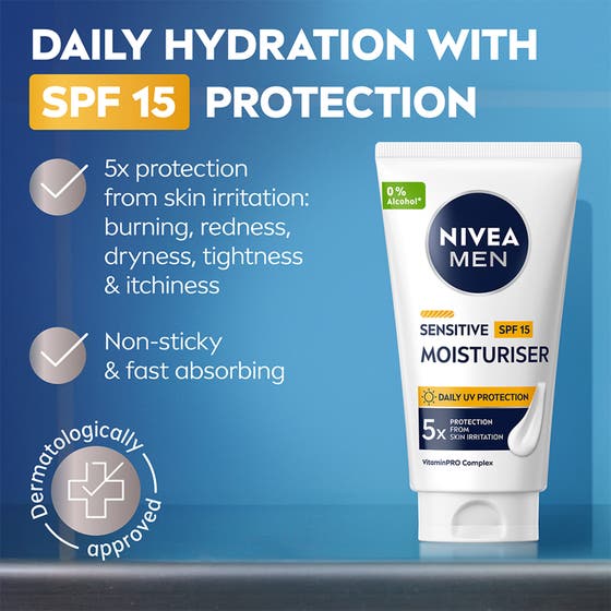 Sensitive Moisturiser SPF15