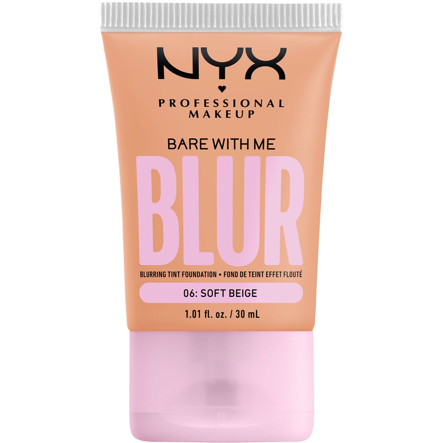 NYX Professional Makeup Bare With Me Blur Tint Foundation 06 Soft Beige 30 ml
