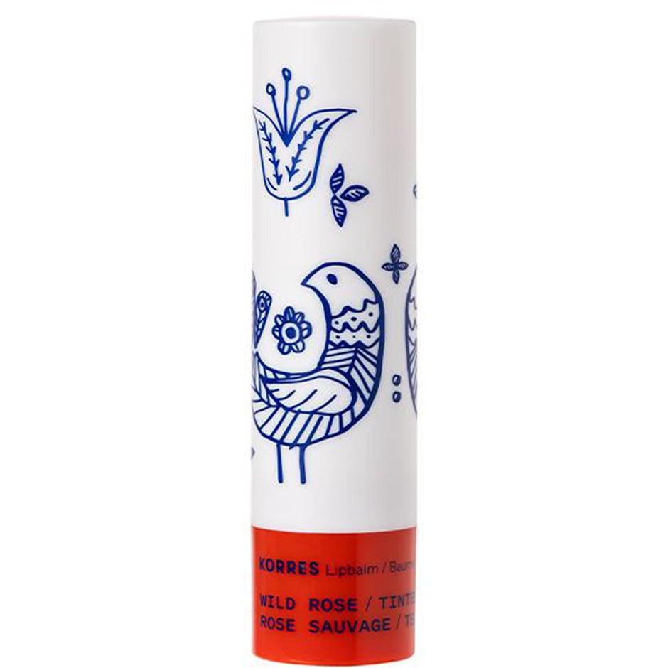 KORRES Lip Balm Tinted Wild Rose läppsmink dam – bild 2 av 3