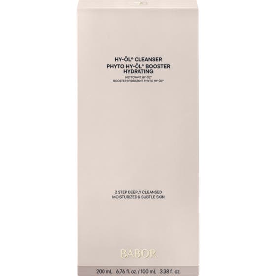 Babor HY-ÖL & Phyto Hydrating Booster Hydrating Set 300 ml kosteuttava ihonhoitosetti vaaleanbeige pahvipakkaus