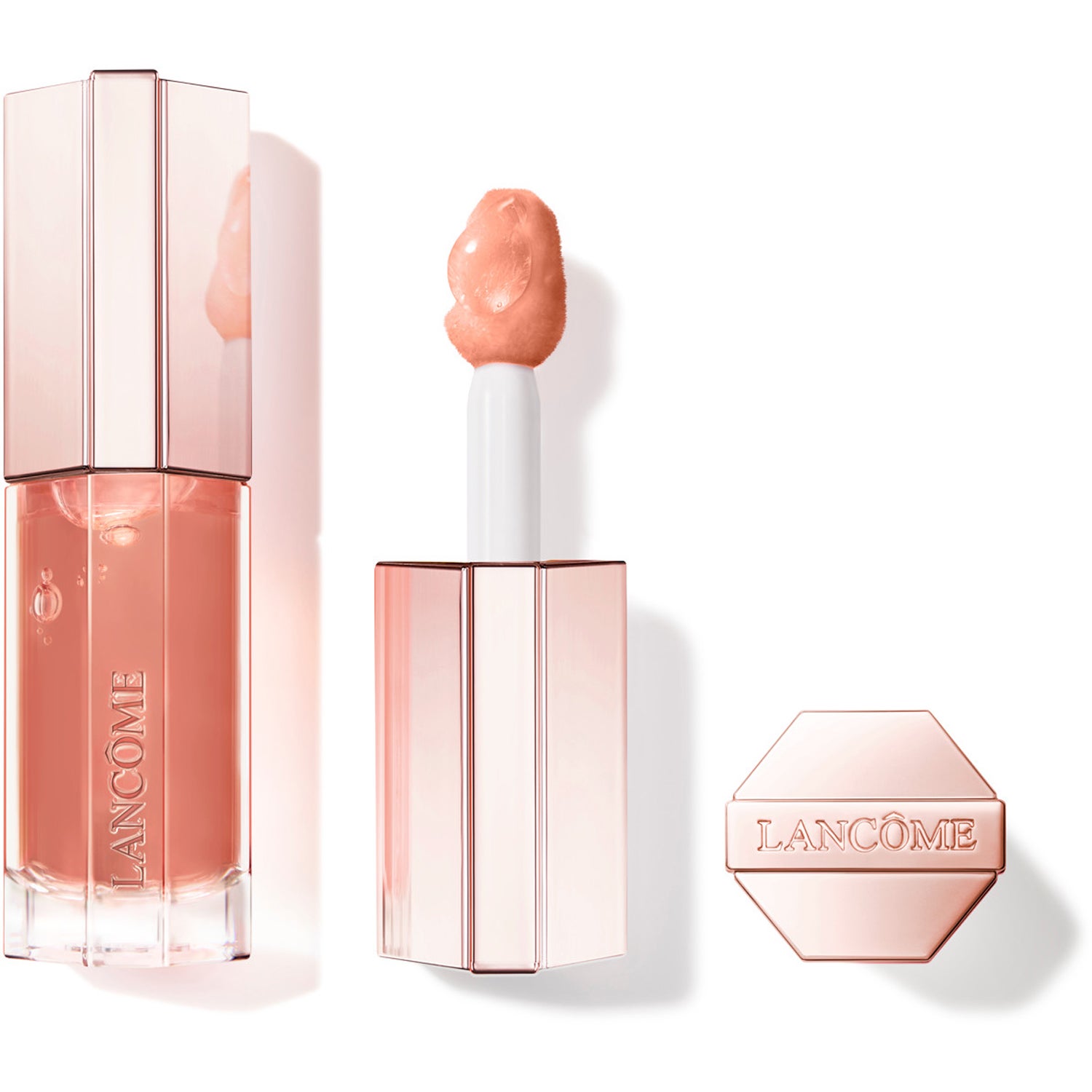 LANCÔME Lip Idôle Juicytreat Juicy Oil-In-Gloss 25 Toffee Talk läppsmink dam – bild 7