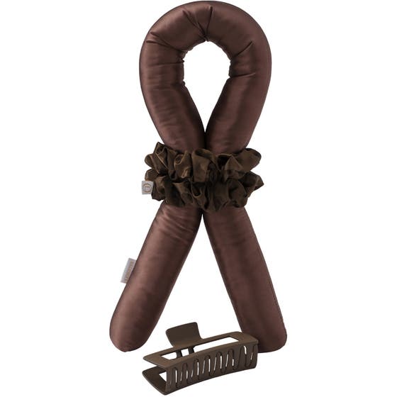 Heatless Curls in Mulberry Silk Large
